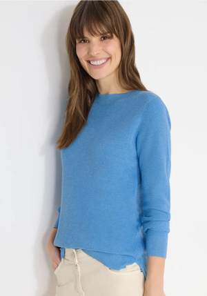 Tricot Pull Blauw/color