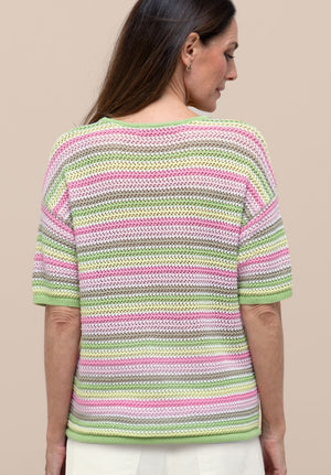 Tricot Pull Groen/multi