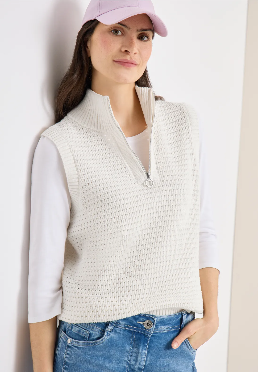Tricot Pull L. Beige uni