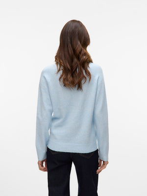 Tricot Pull L. Blauw/color