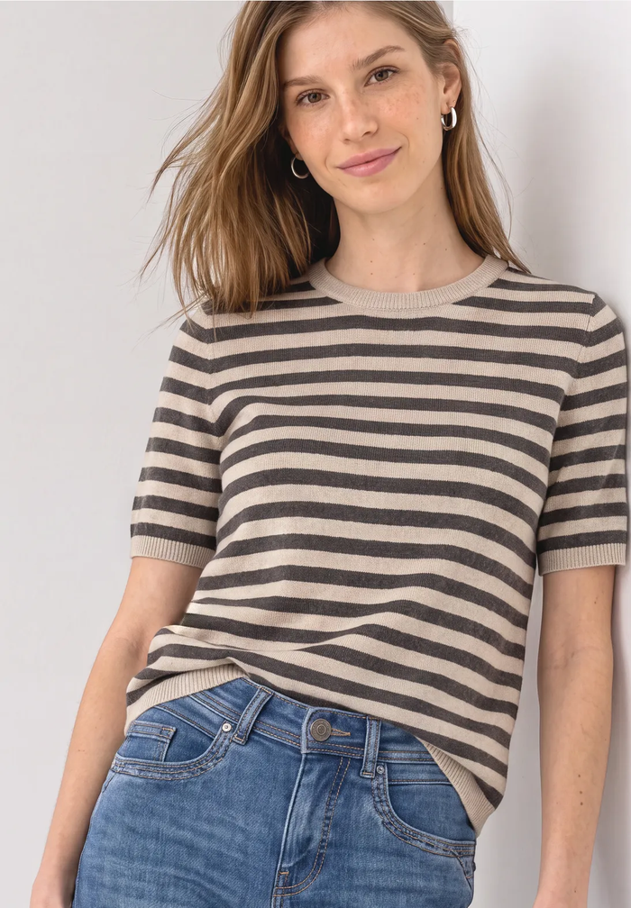 Tricot Pull L. Beige/color