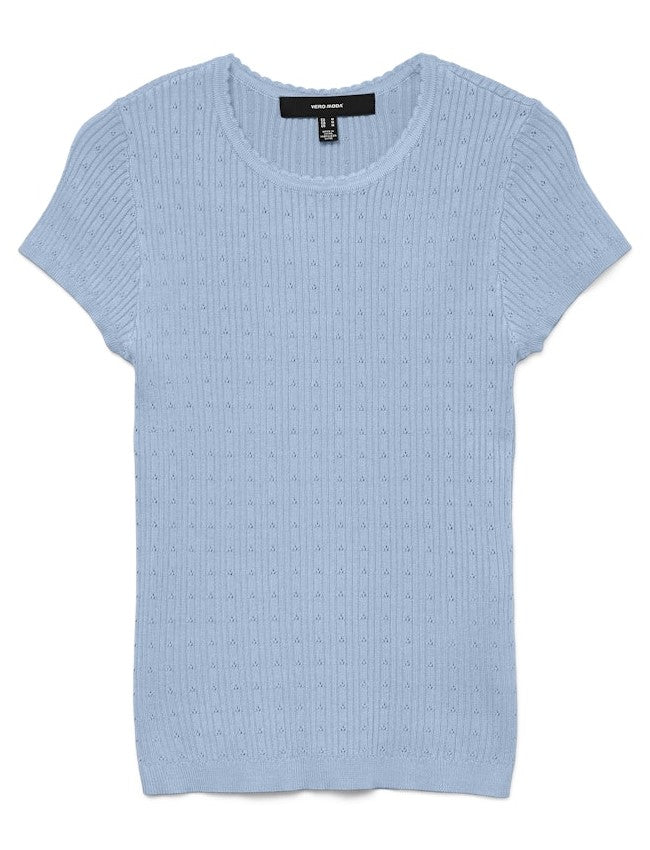 Tricot Pull L. Blauw
