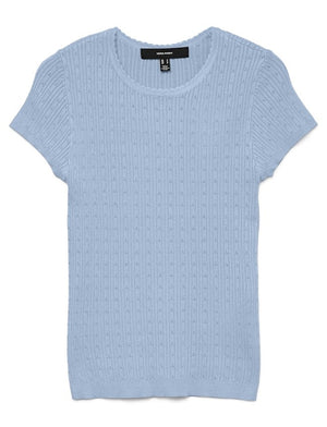 Tricot Pull L. Blauw