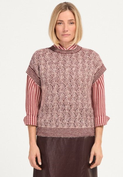 Tricot Pull Rood/multi