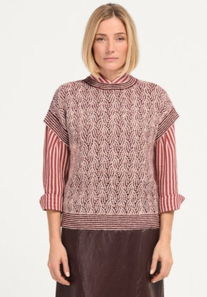 Tricot Pull Rood/multi