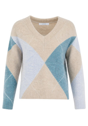 Tricot Pull Grijs/multi