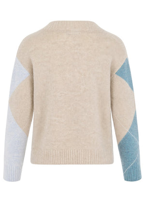 Tricot Pull Grijs/multi