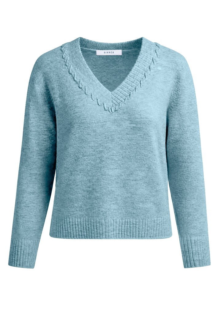 Tricot Pull L. Jeans/color
