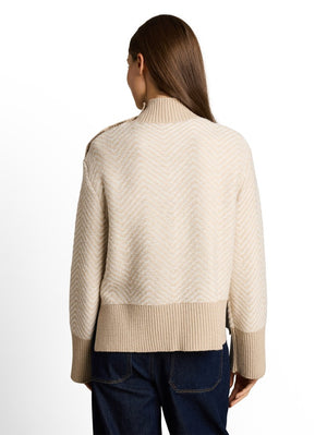 Tricot Pull L. Beige/color