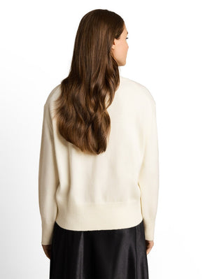 Tricot Pull Ecru