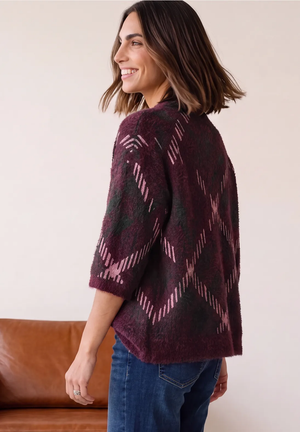 Tricot Pull D. Rood/multi