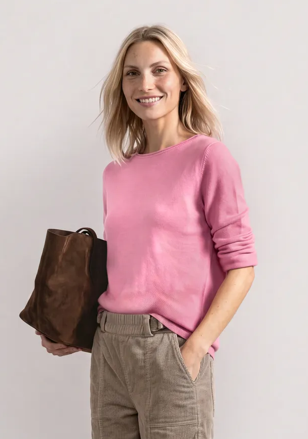 Tricot Pull Roze