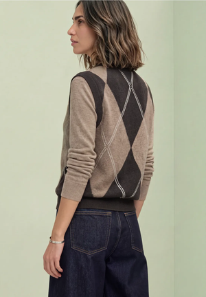 Tricot Pull Beige/multi