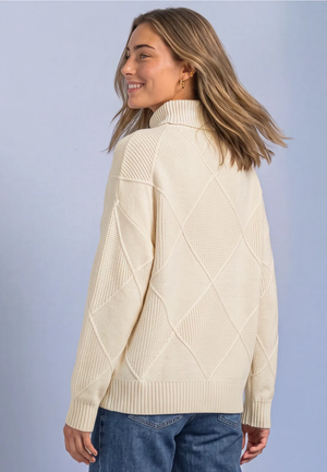 Tricot Pull Ecru