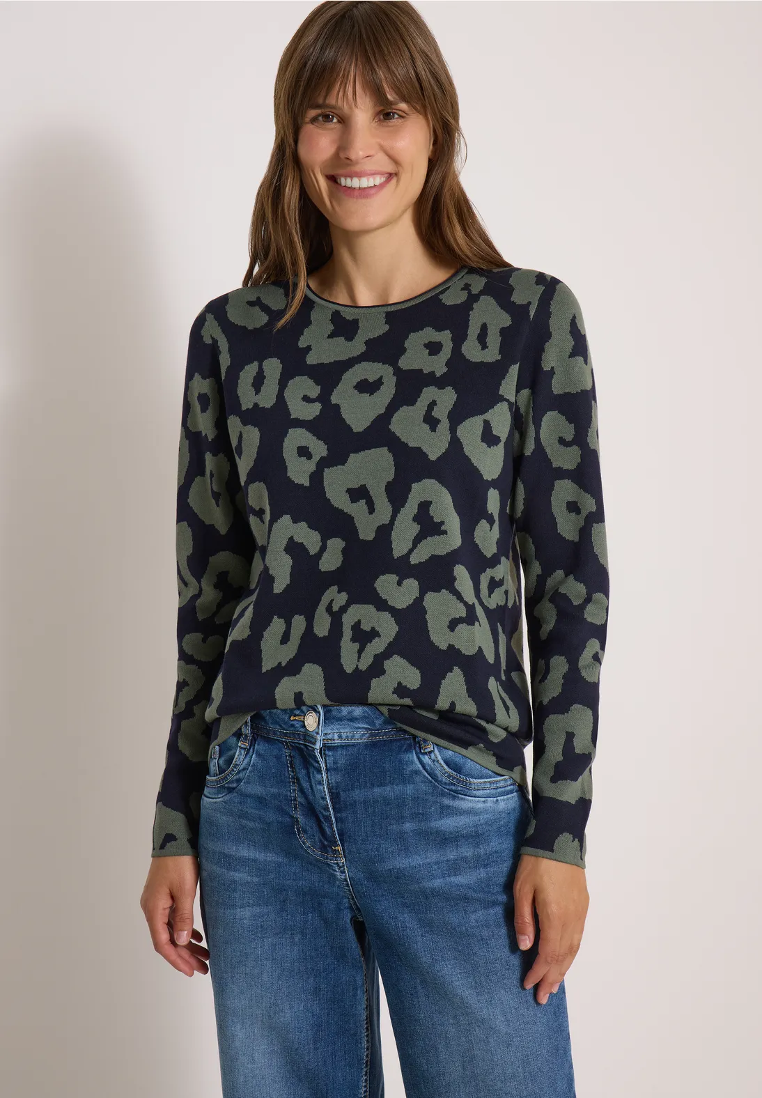 Tricot Pull D. Blauw/color