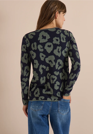 Tricot Pull D. Blauw/color