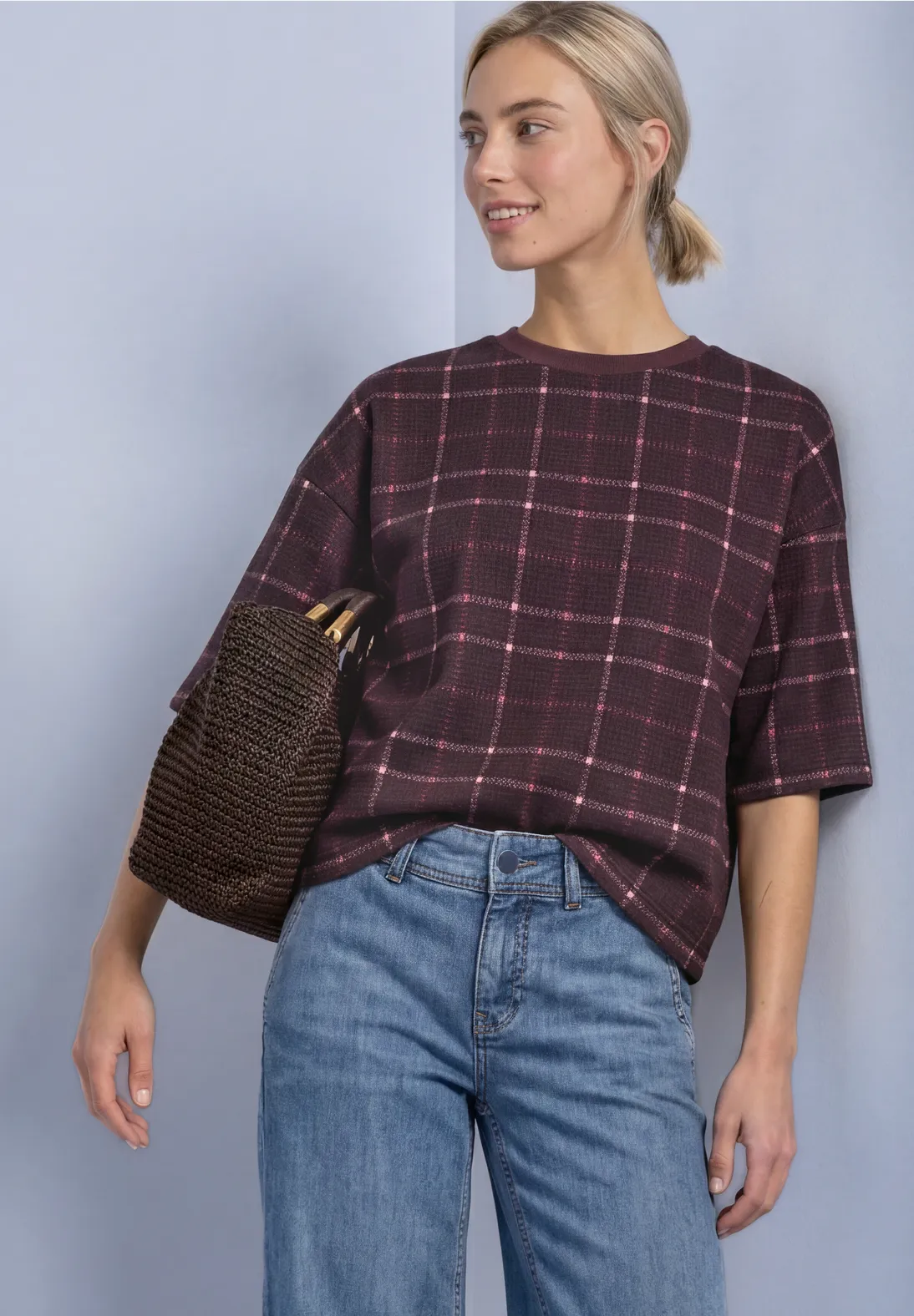 Tricot Pull D. Rood/multi
