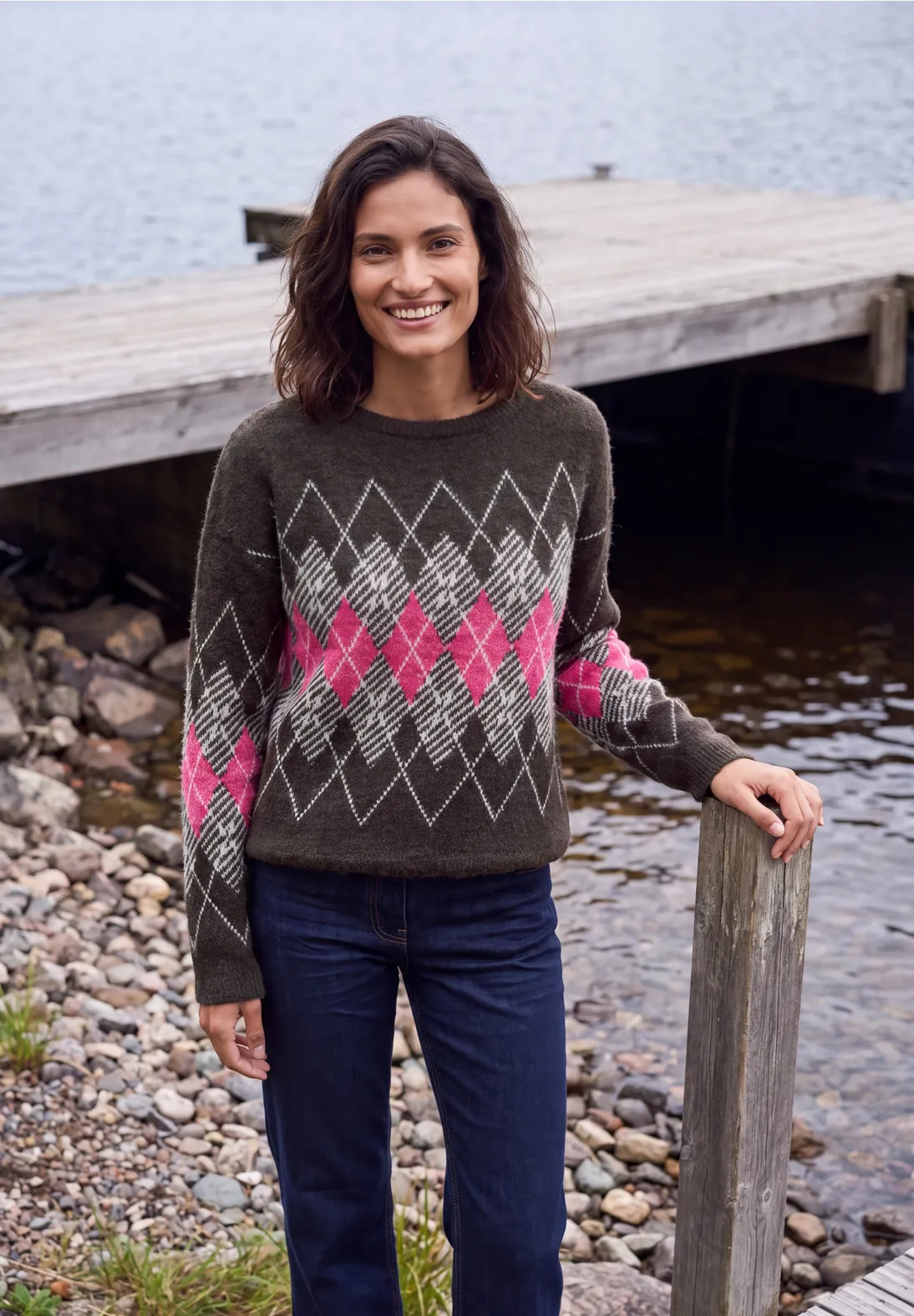 Tricot Pull D. Bruin/multi