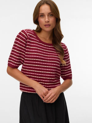 Tricot Pull D. Rood/multi