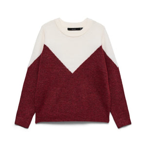 Tricot Pull Ecru/color