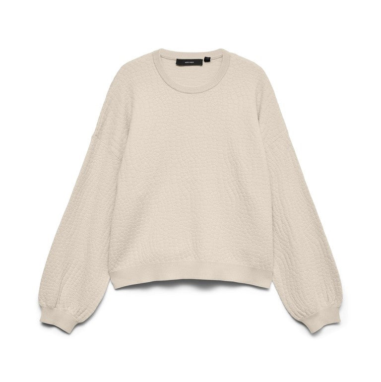 Tricot Pull Ecru