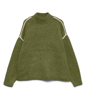 Tricot Pull L. Kaki/color