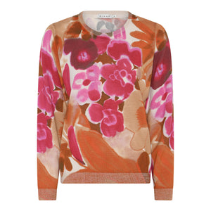 Tricot Pull LM Ecru/multi