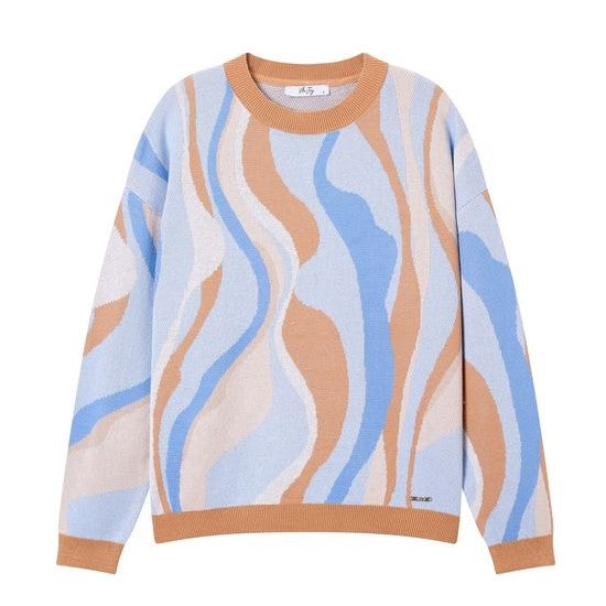 Tricot Pull LM D. Beige/Multi
