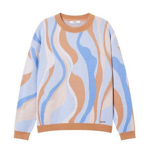 Tricot Pull LM D. Beige/Multi