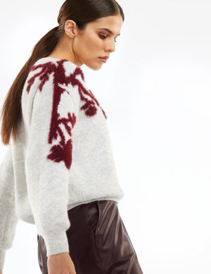 Tricot Pull LM L. Grijs/color