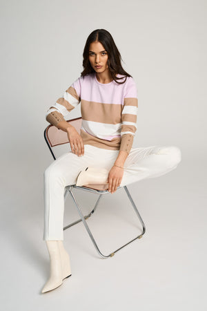 Tricot Pull LM Roze/multi