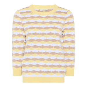 Tricot Pull LM Geel/multi
