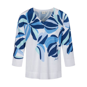 Tricot Pull LM Blauw/multi