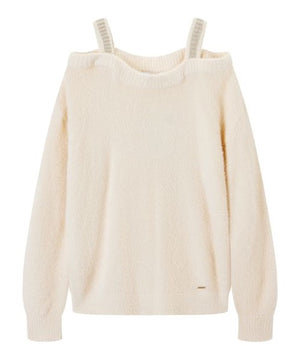 Tricot Pull LM Ecru