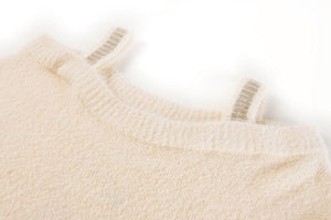 Tricot Pull LM Ecru