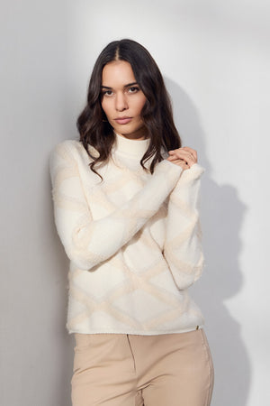 Tricot Pull LM L. Beige uni