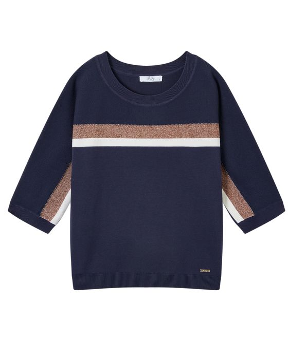 Tricot Pull KM D. Blauw/color