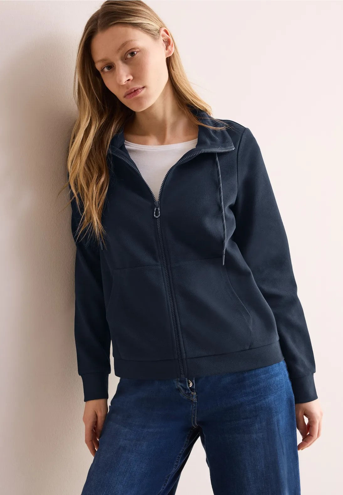 Tricot Cardigan D. Blauw