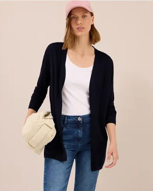 Tricot Cardigan D. Blauw