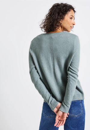 Tricot Cardigan L. Jeans/color