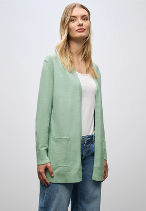 Tricot Cardigan L. Groen/color