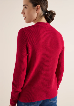 Tricot Cardigan Rood