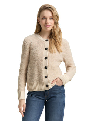 Tricot Cardigan L. Beige uni