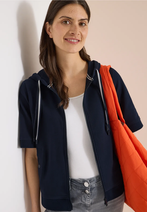 Tricot Cardigan D. Blauw
