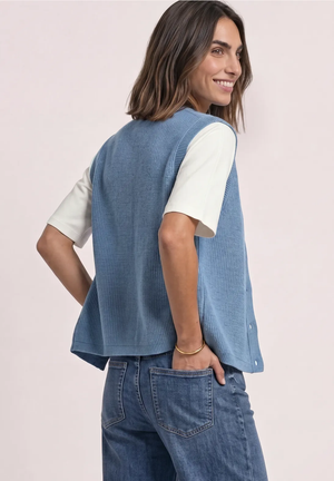 Tricot Cardigan Blauw/color