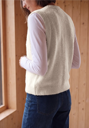 Tricot Cardigan L. Beige uni