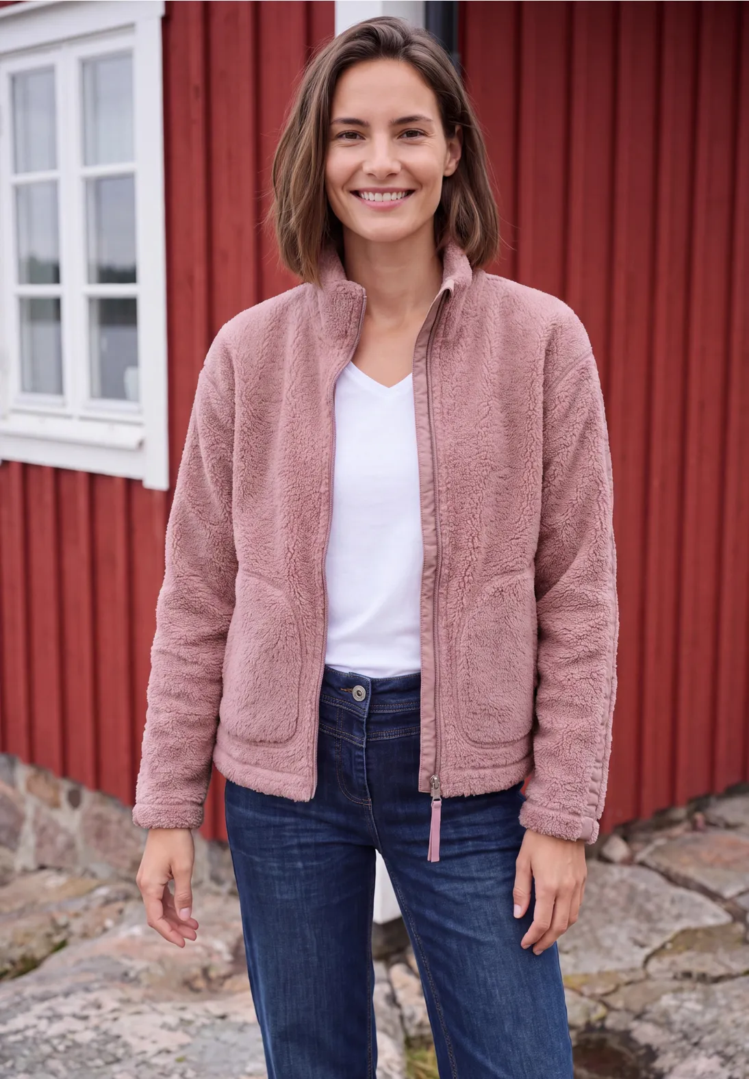 Tricot Cardigan Roze
