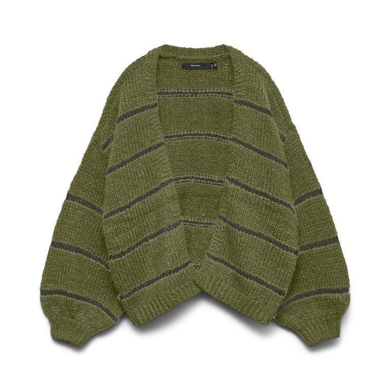 Tricot Cardigan Kaki/color