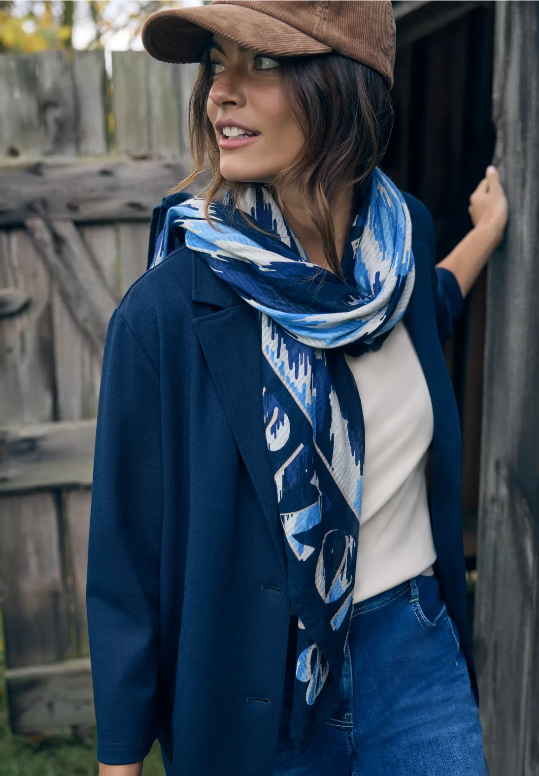 Accessoire D. Blauw/multi