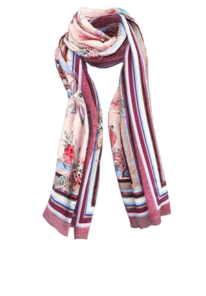 Sjaal Rood/multi